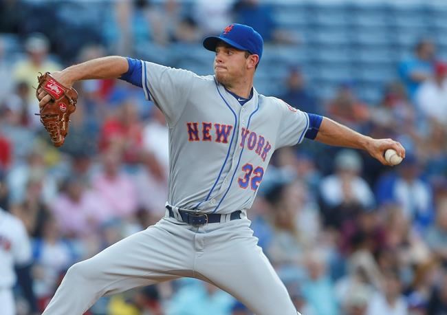 New York Mets starting pitcher Steven Matz delivers against the Atlanta Braves in the first inning of a baseball game Friday