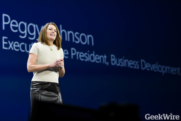 Microsoft executive Peggy Johnson