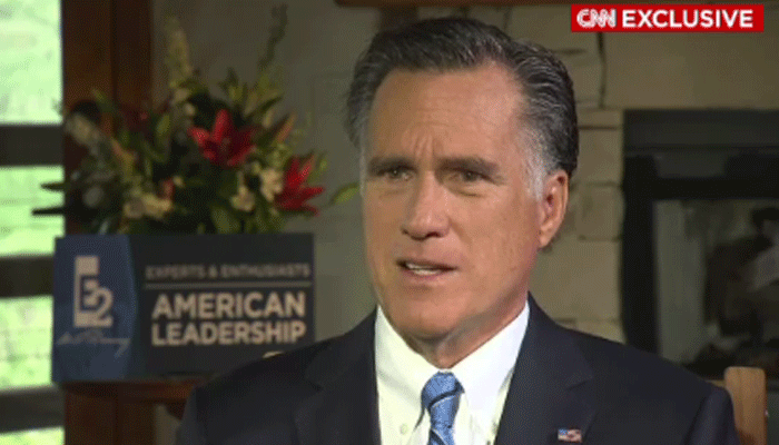 Mitt Romney says he will not vote for Trump or Clinton