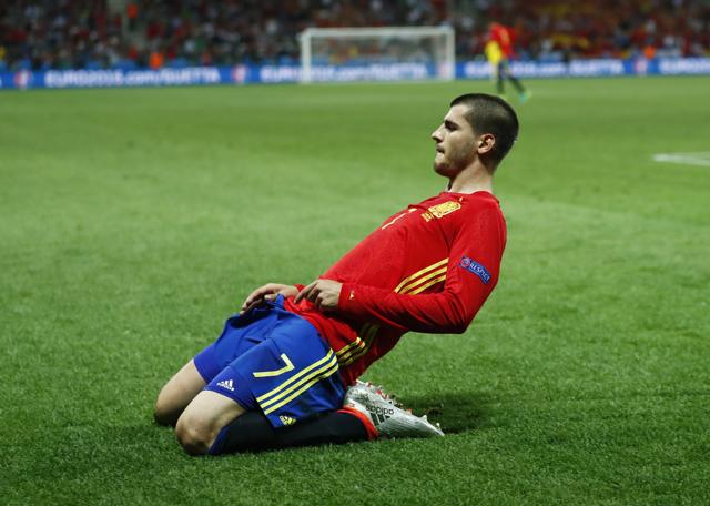 Morata’s double was the first instance of a player scoring more than once at Euro 2016