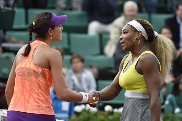 Garbine Muguruza French Open 2014