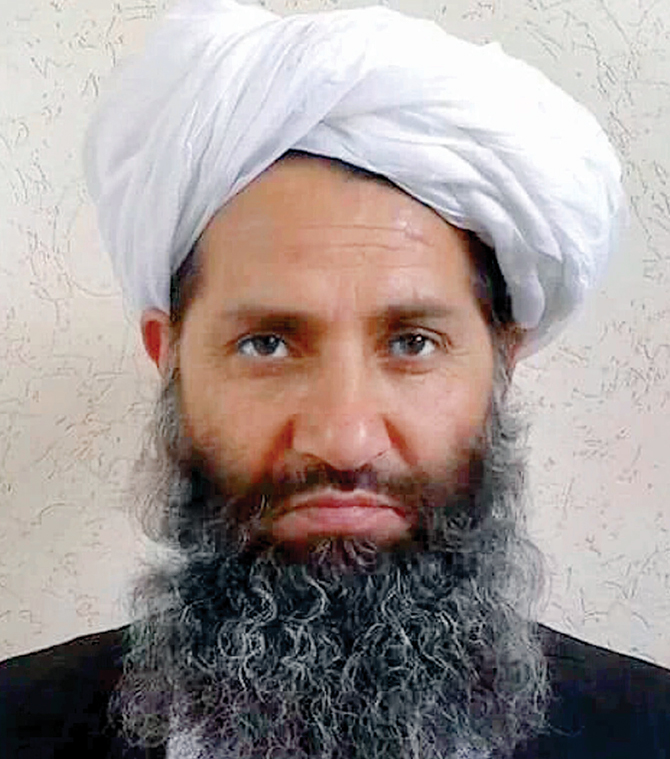 Mullah Haibatullah Akhundzada. Pic  AFP