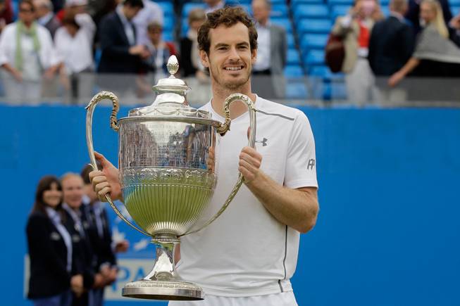 Murray 1 match away from record 5th title at Queen's Club