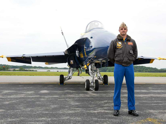 US Navy Blue Angels jet crashes in Tennessee