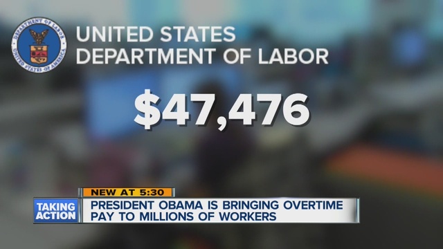 New rules issued by the Obama administration increase how many people are eligible for overtime pay.                      WXYZ