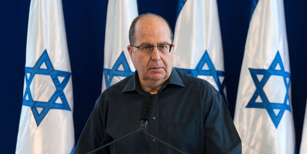 Tel Aviv after the Israeli Prime Minister offered his post to Israel’s hardline former foreign minister to expand his governing coa