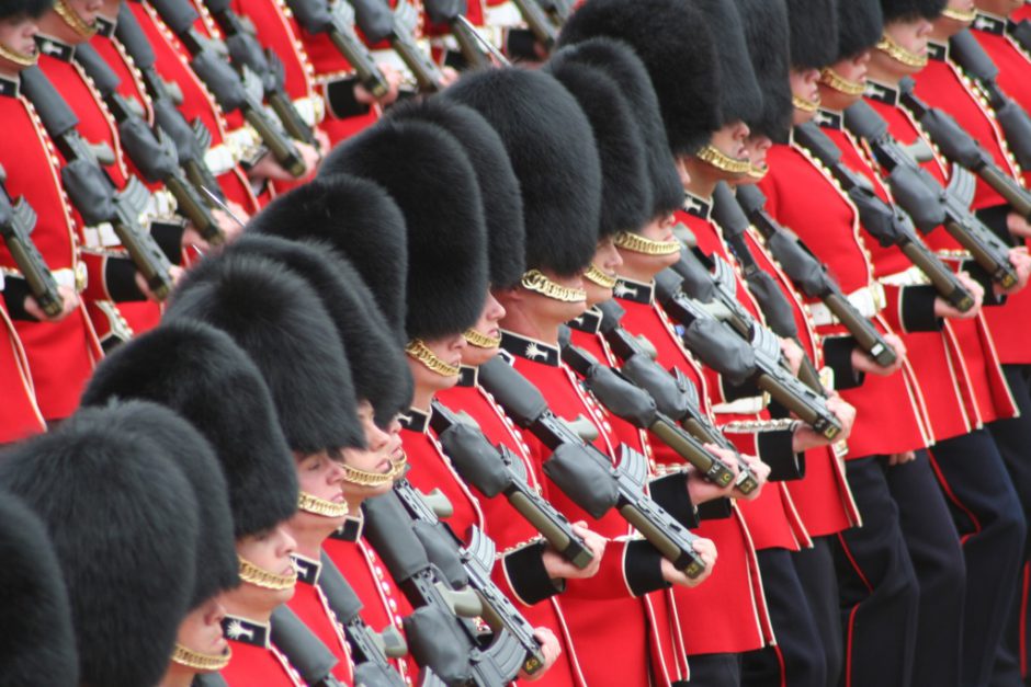 Welsh Guards Trooping the Colour in 2007