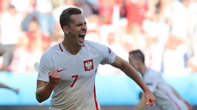 Poland’s forward Arkadiusz Milik