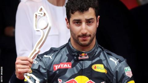 Red Bull F1 driver Daniel Ricciardo