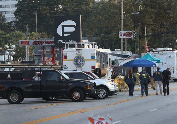 ORLANDO FL- JUNE 15 Law enforcement officials continue to investigate the Pulse gay nightclub where Omar Mateen killed 49 people