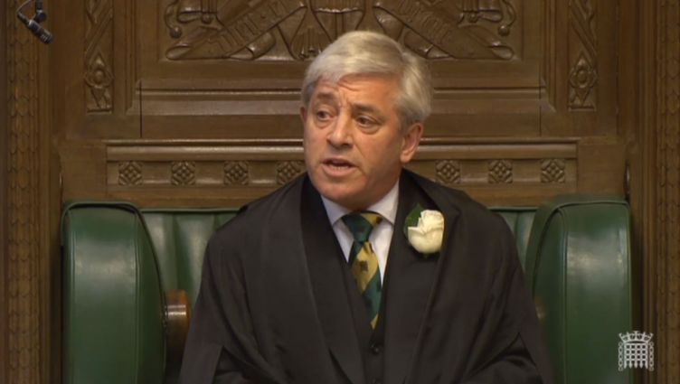 Commons Speaker John Bercow