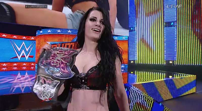 Paige is a former WWE Divas Champion