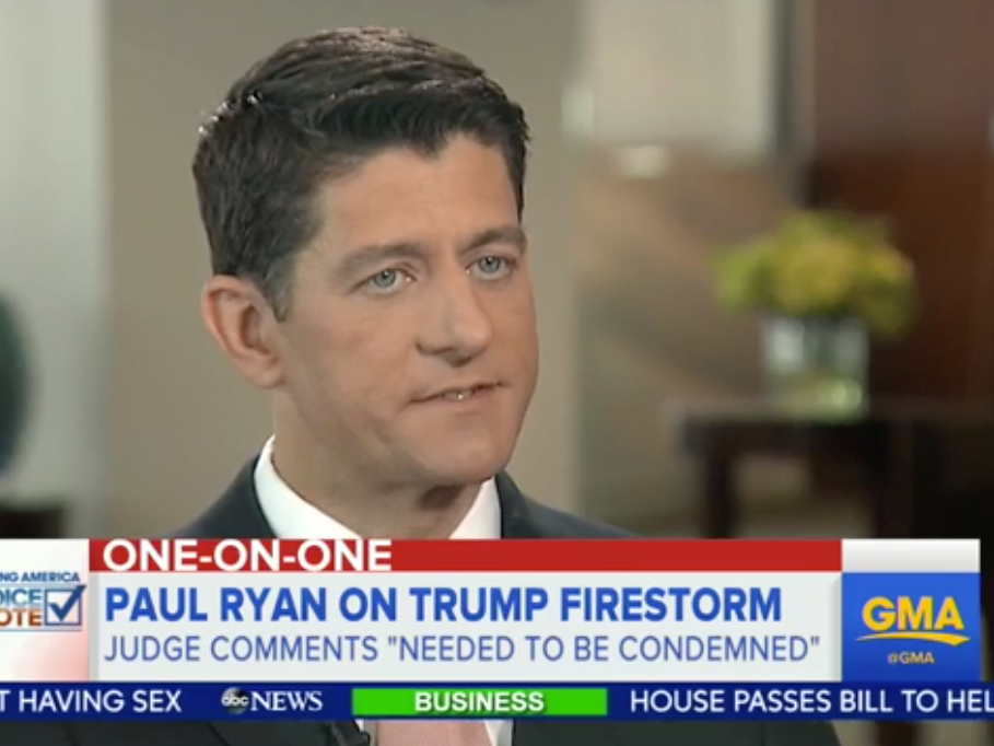 Paul Ryan on ABC