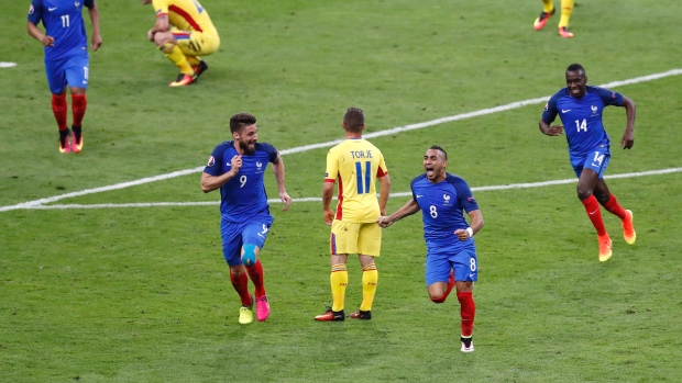 France soccer player Dimitri Payet at Euro 2016