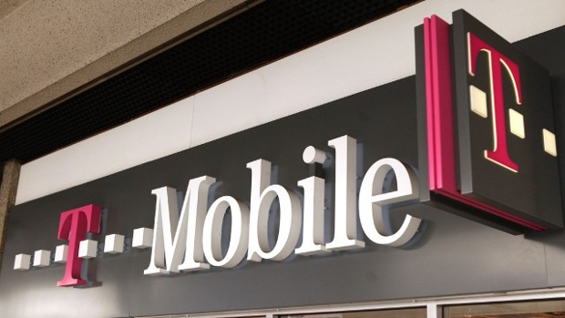 T-Mobile logo outside store