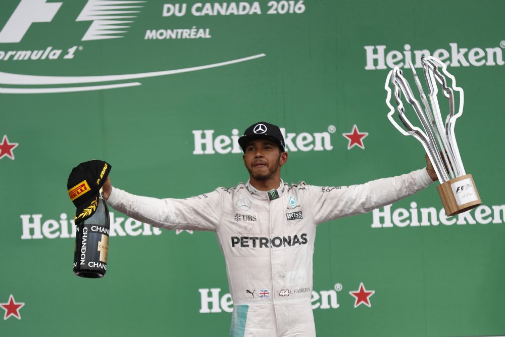 F1: Lewis Hamilton Wins another Canadian Grand Prix