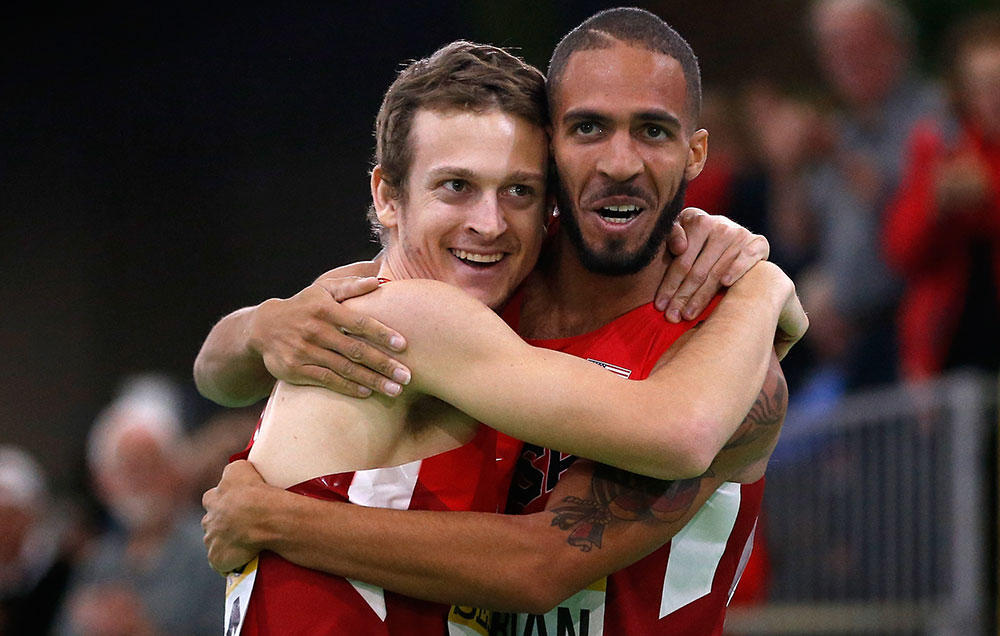 Boris Berian wins 2015 world indoor 800 meters