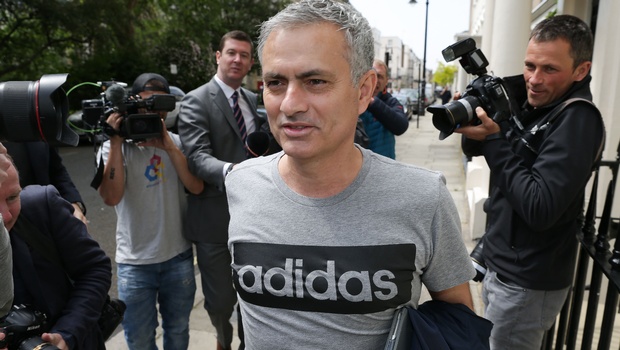 Recently appointed Manchester United coach Jose Mourinho