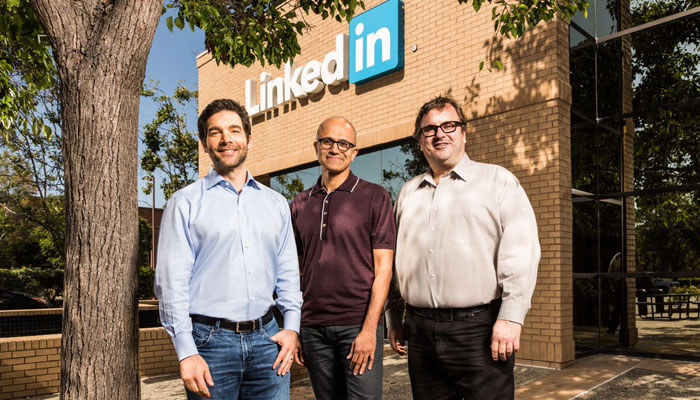 Microsoft Corporation to acquire Linked In for $26.2 billion