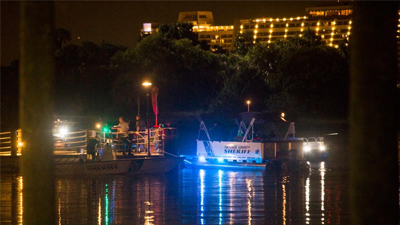 Police searched for the child after he was pulled into the water by an alligator