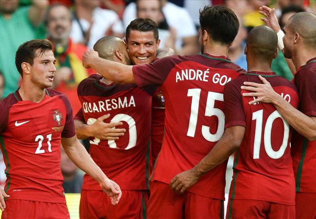 Portugal 7-0 Estonia Ronaldo double helps home side to convincing win