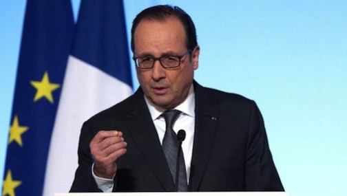 President Francois Hollande of France