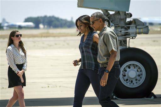 First family visiting 2 nat'l parks this weekend to celebrate NPS' 100th anniversary