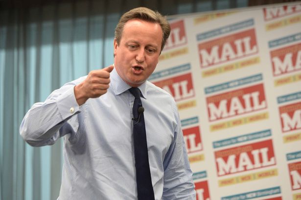 Prime Minister David Cameron taking questions from Birmingham Mail readers over the European Union during the campaign