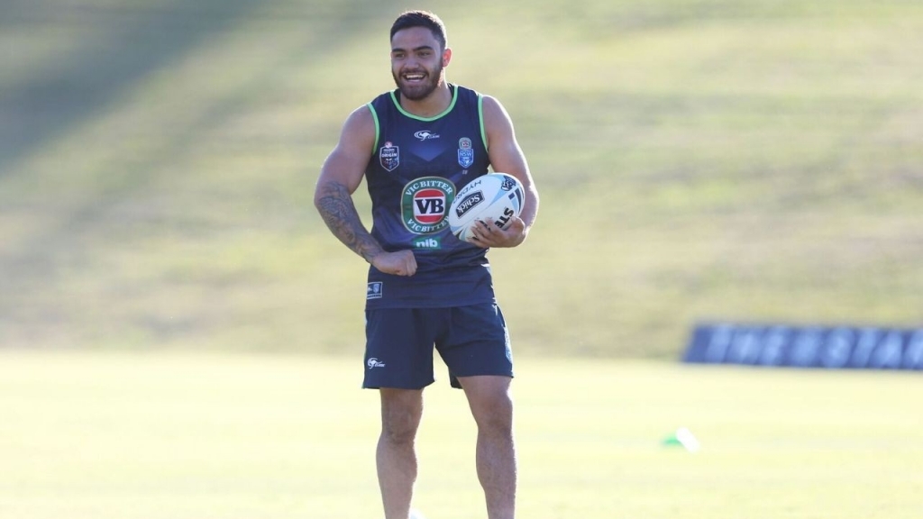 RARING TO GO Dylan Walker is primed to perform against Queensland in his starting debut at Suncorp Stadium