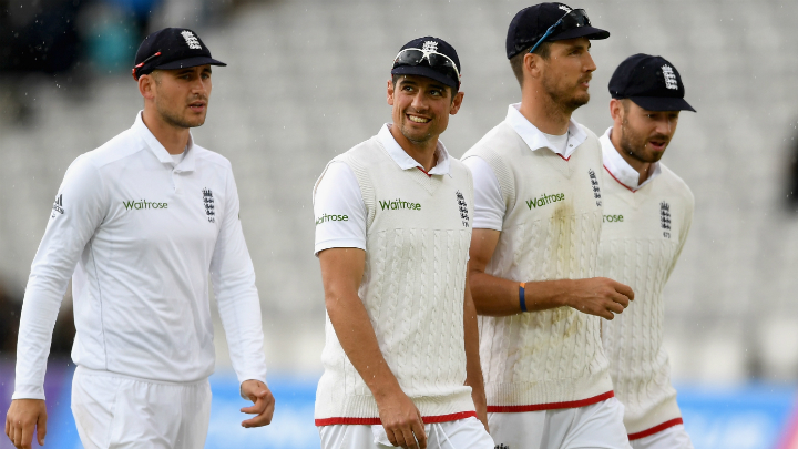 Alastair Cook's men were denied a crack at a series whitewash by the weather