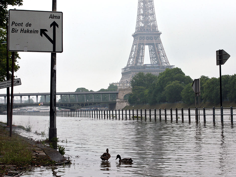 Torrential downpours wreak havoc in north Europe