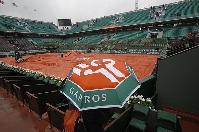 Rain washes out full day at Roland Garros as all matches cancelled