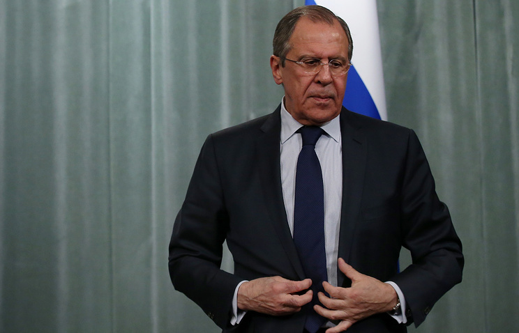 Russian Foreign Minister Sergey Lavrov