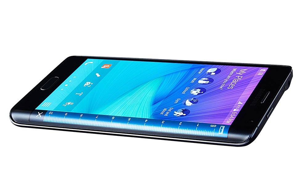 Samsung's Galaxy Note Edge smartphone