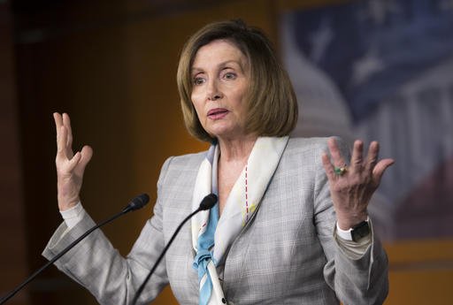 House Minority Leader Nancy Pelosi of Calif. defends Hillary Clinton's use of a private email server in the wake of a State Department oversight report today that stated she broke federal rules Wednesday