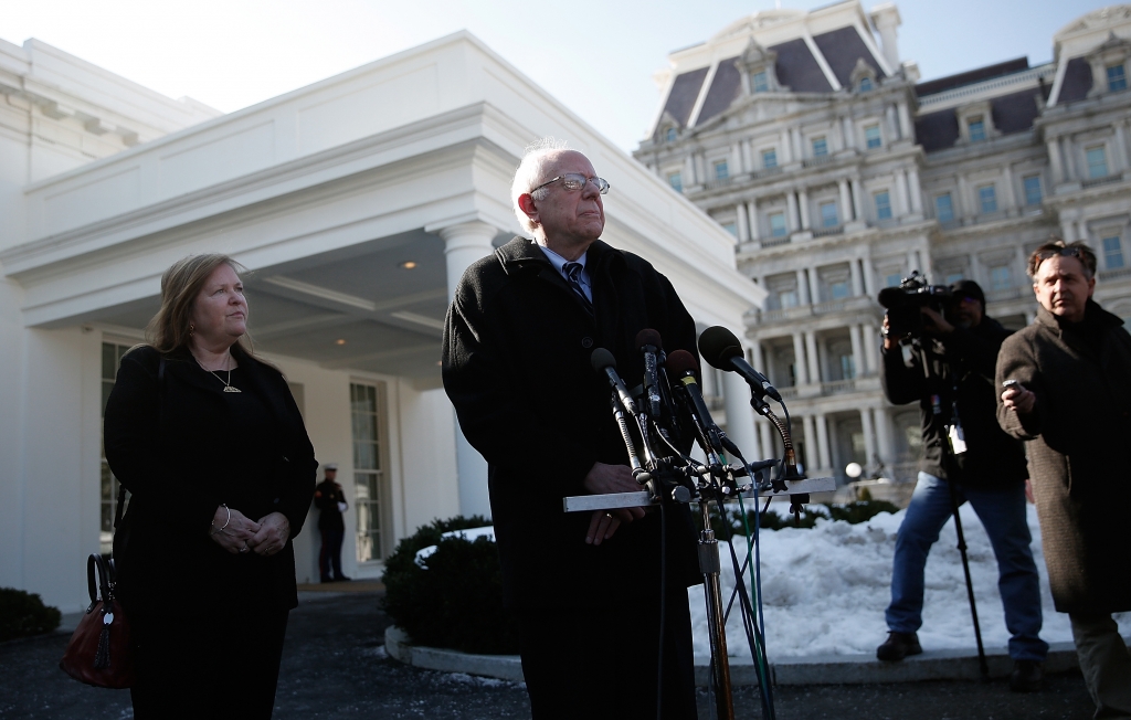 Bernie Sanders and Barack Obama Bernie Sanders Bernie Sanders White house