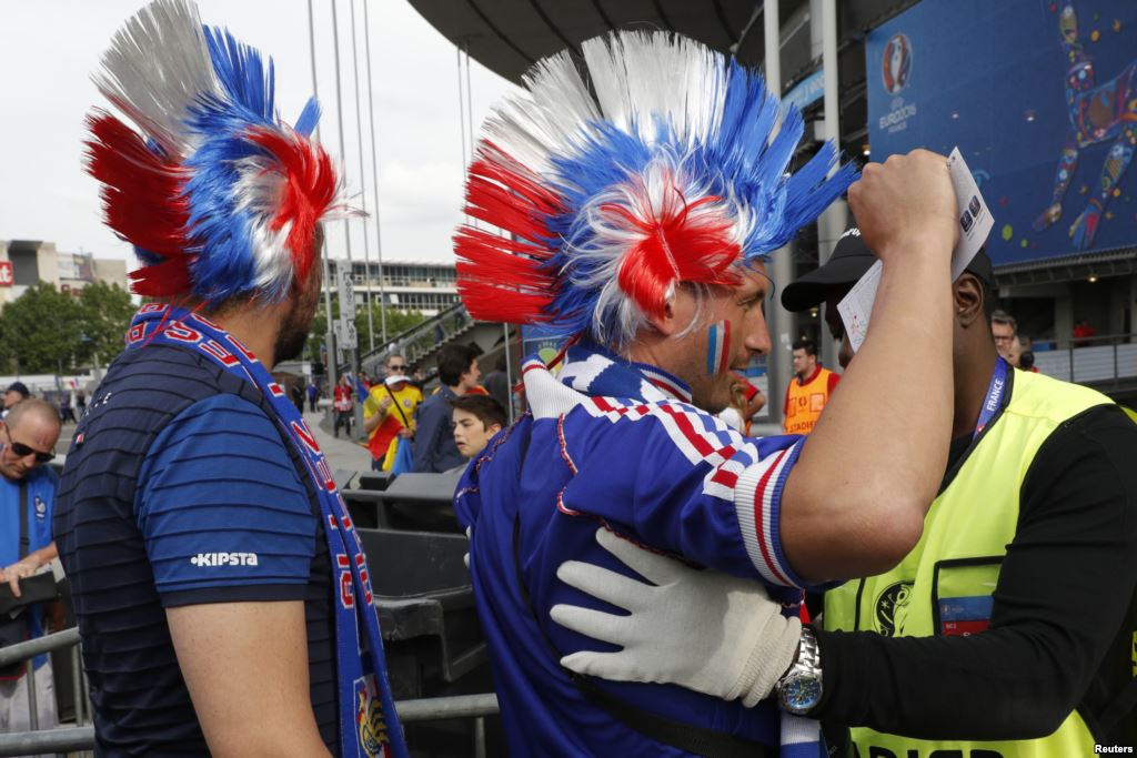 Security was tight ahead of the opening match of the Euro 2016 soccer tournament between hosts France and Romania