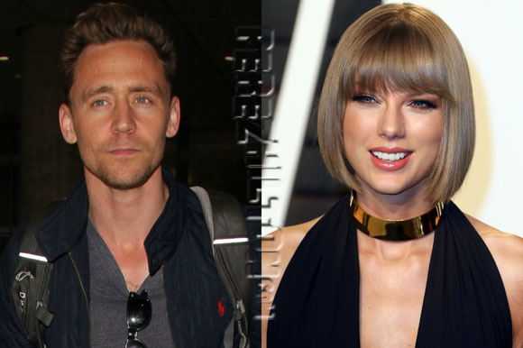 Taylor Swift and Tom Hiddleston