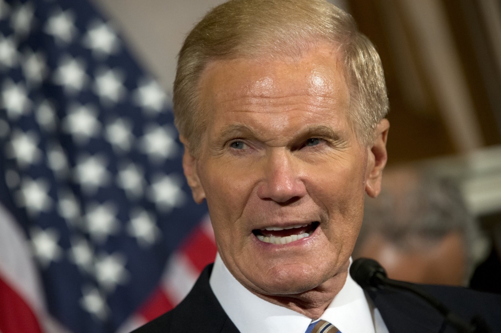 Sen. Bill Nelson D-Fla. speaks on Capitol Hill on Monday