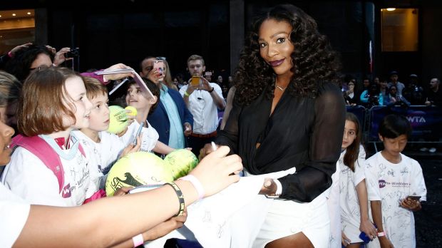 Serena Williams attends the annual WTA Pre Wimbledon Party