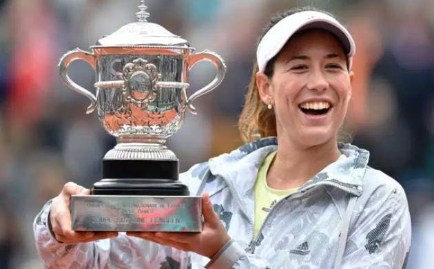 Garbine Muguruza first Grand Slam title champion Serena Williams French Open