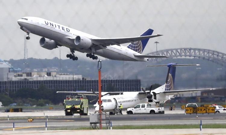 Several domestic and international airlines are berthed at the terminal