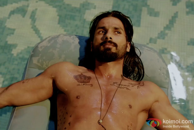 Shahid Kapoor in a still from Udta Punjab