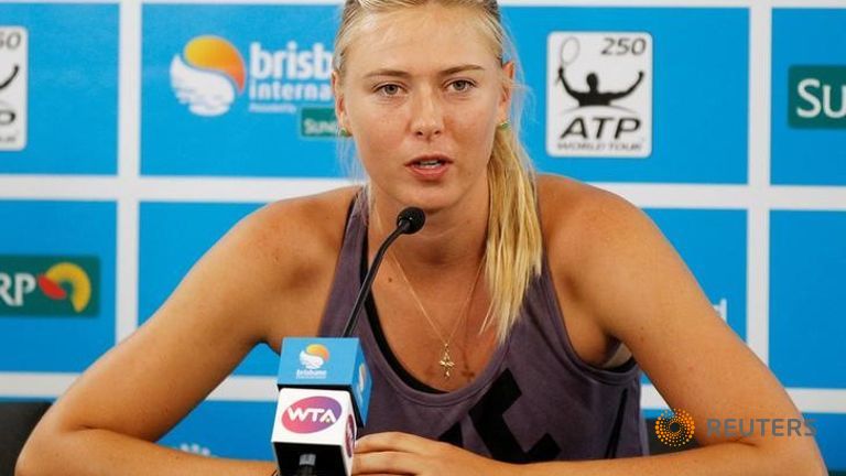 Sharapova suspended by ITF for 2 years