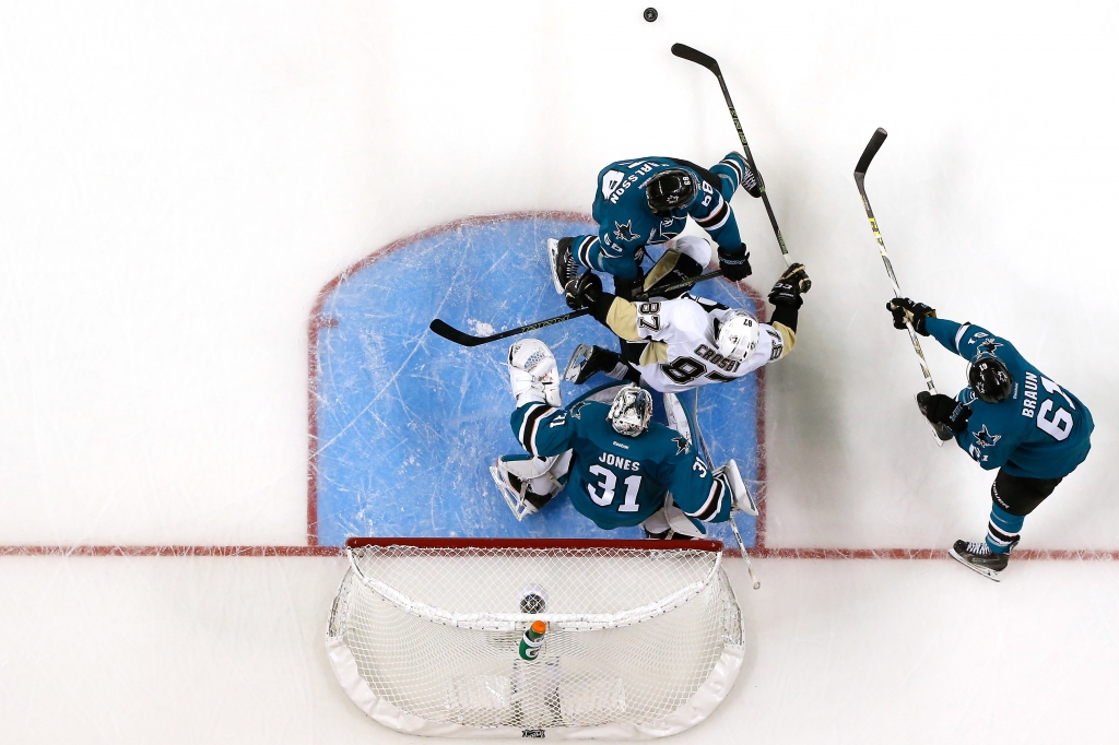 The Sharks defeated the Penguins 3-2 in overtime in Game 3 of the Stanley Cup Final. They look to carry that momentum into Monday night's game at SAP Center