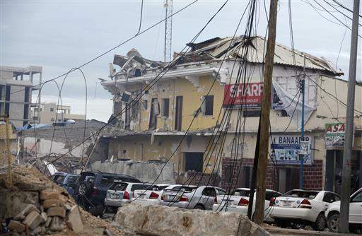 At least 14 killed in Somalia hotel attack; police say ended