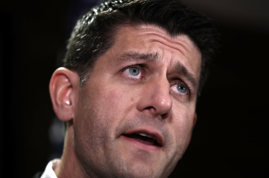 Speaker of the House Paul Ryan Holds Weekly Media Briefing