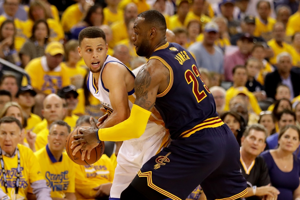 Steph Curry and Le Bron James will battle it out in Game 2 of the NBA Finals