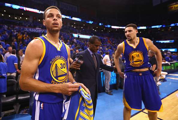 Stephen Curry and Klay Thompson were the heroes for Golden State in Game 6