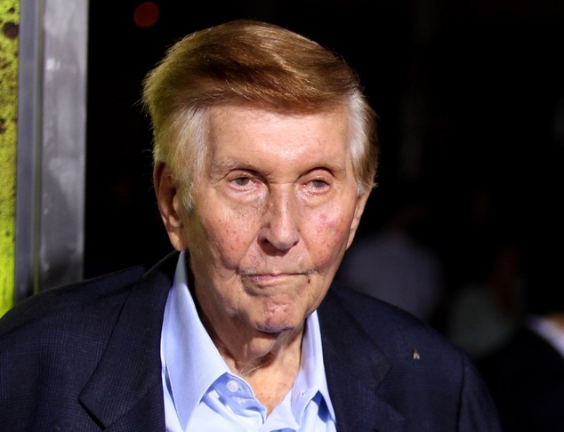 Sumner Redstone attends the premiere of'Seven Psychopaths in Los Angeles. The mental competency of media mogul Reds